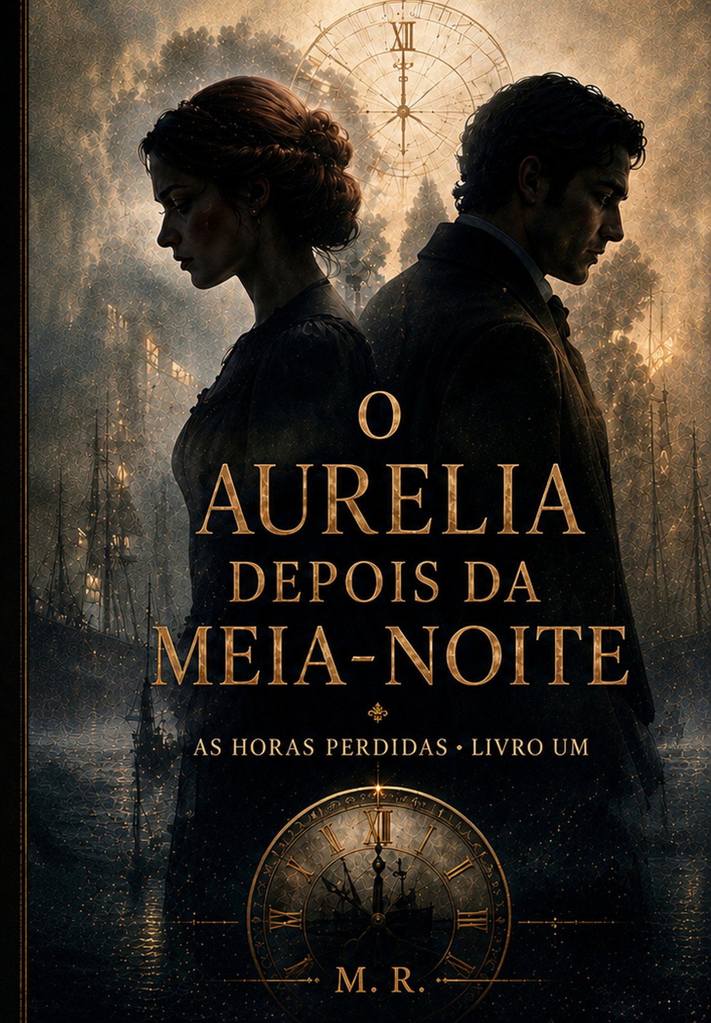 Capa oficial de O Aurelia Depois da Meia-Noite, de Matheus Roberto